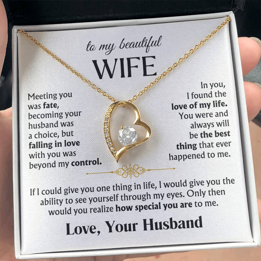 Wife Necklace| The Love of My Life