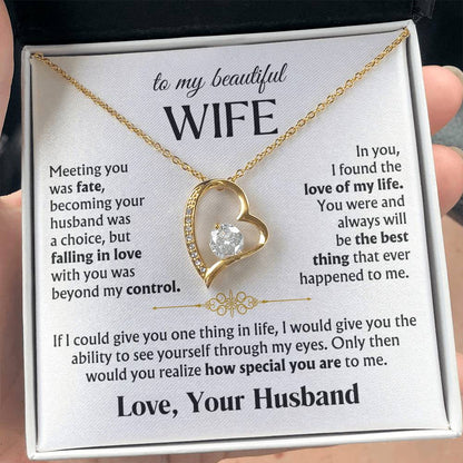 Wife Necklace| The Love of My Life