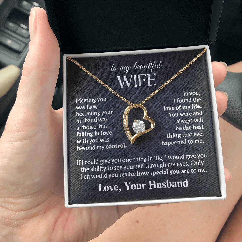 Wife Necklace| The Love of My Life