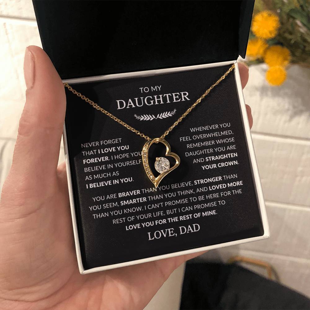 Daughter Necklace| You are Loved